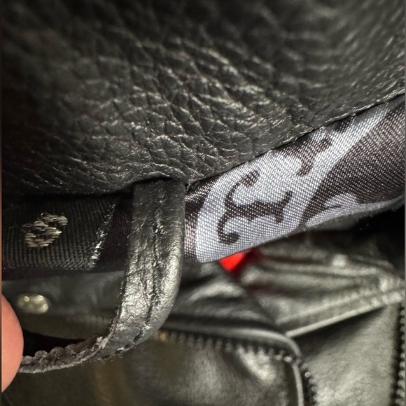 The Alley Chicago Women’s Leather Motorcycle Jacket Size Small‎ - Picture 6 of 9